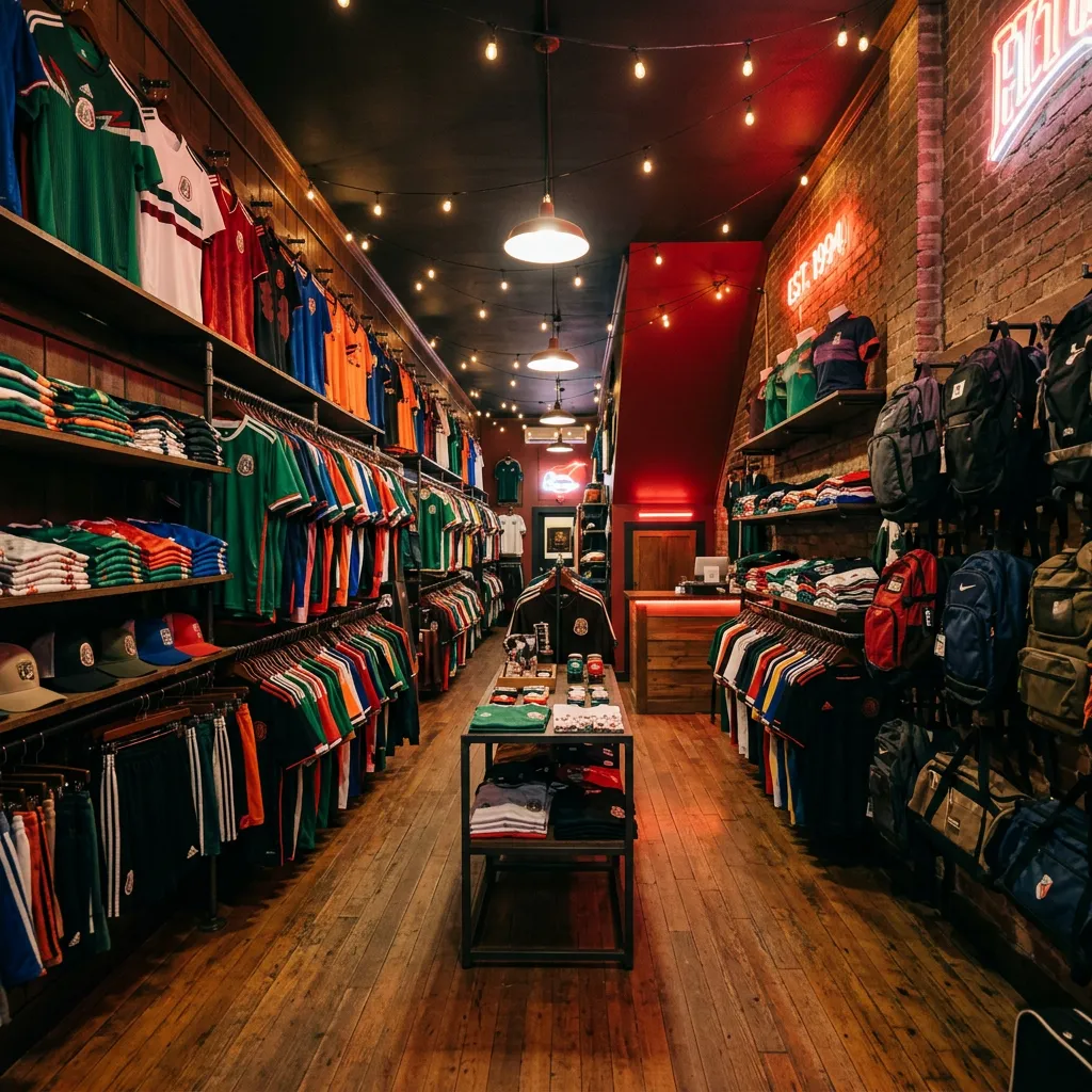 Inside the Club90RGV store in Weslaco, Texas